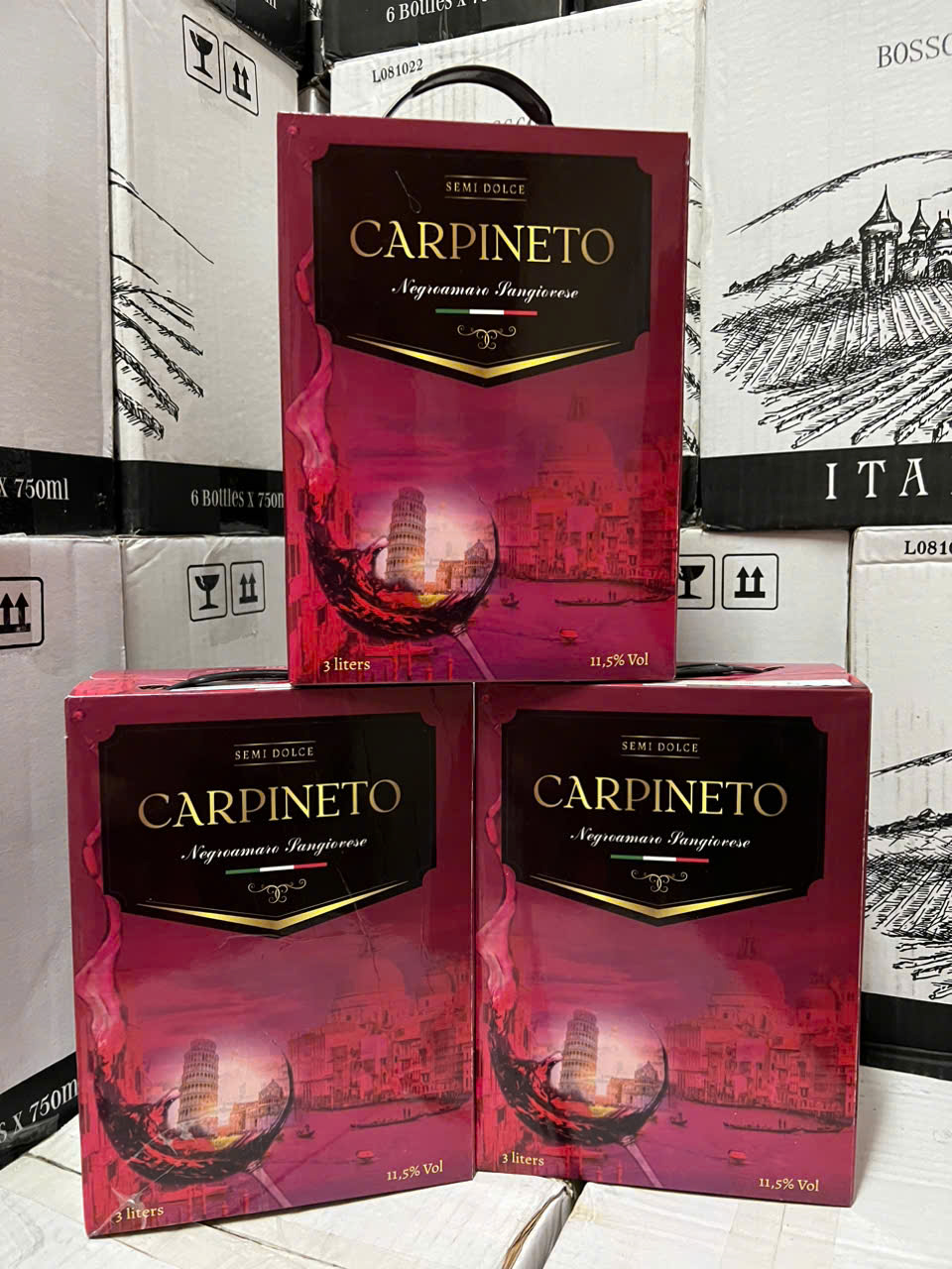 Rượu Vang bịch ngọt Carpineto Semi Dolce